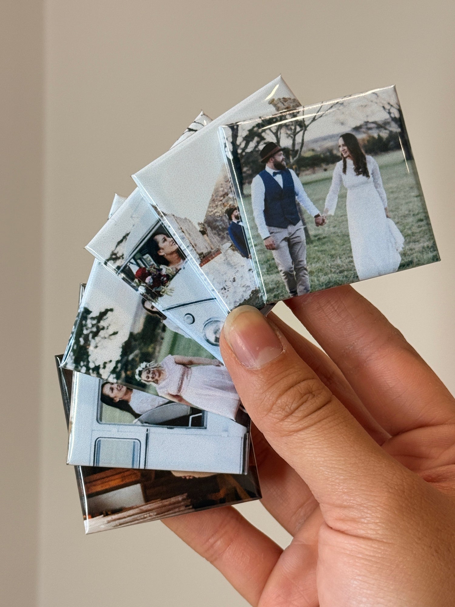 Square Photo Magnets