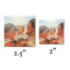 Square 2.5x2.5 Photo Magnet